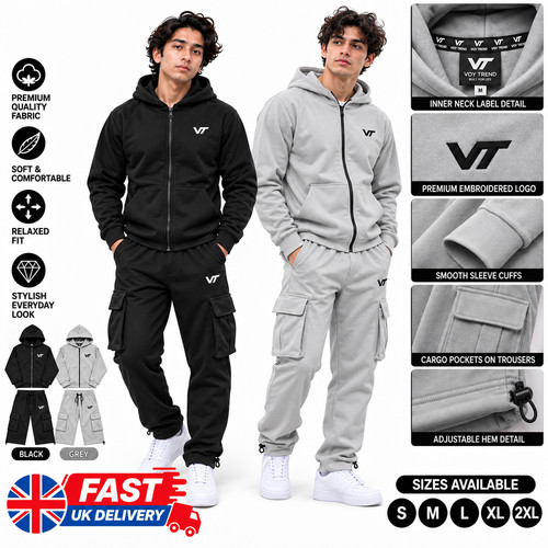 Set tuta uomo pezzi zip - set,