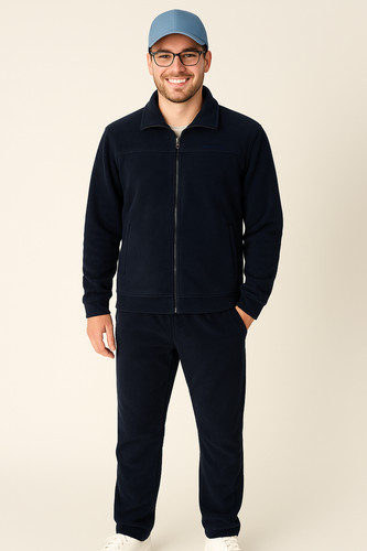Tuta uomo ragazzo pile zip - ragazzo,