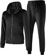Tuta Uomo in Pile Sportiva Con