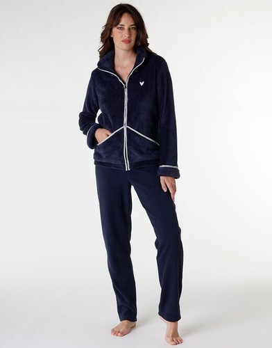Lovable tuta donna pile - donna, blu