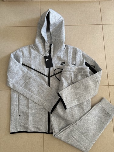 Nike tech fleece grigia tuta