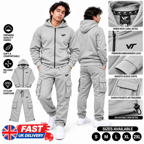 Tuta uomo grigio set pezzi - set,