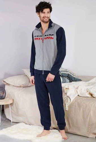 Pigiama tuta uomo con - , zip